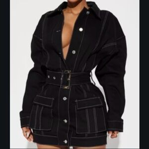 Stephanie Denim Mini
Dress - Black Fashion Nova